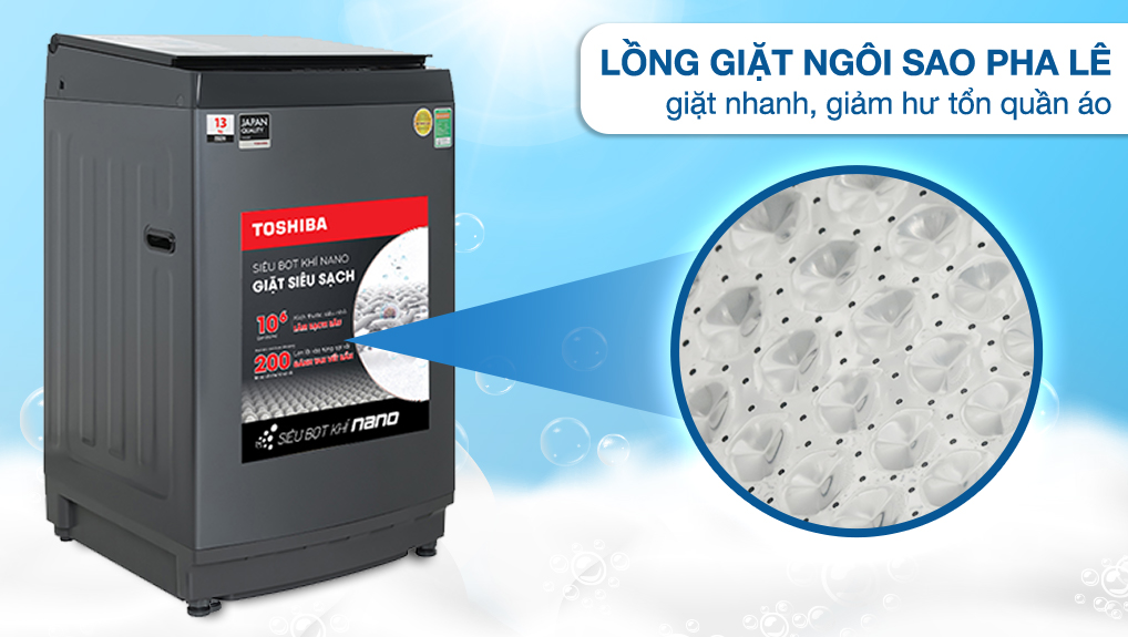 May- Giat To-shi-ba In-ve-rter 13 -Kg- AW-DU-M-1400LV -MK